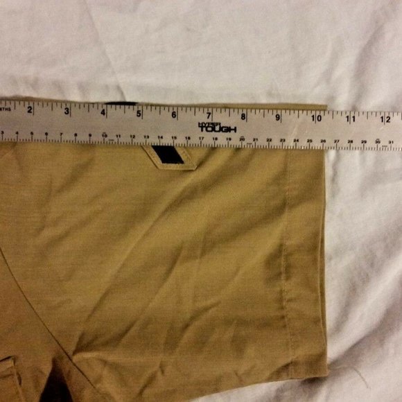 US MARINE PRIVATE E-2 16 KHAKI BUTTON DRESS UNIFORM SHORT SLEEVE SHIRT IH 00024 - Picture 6 of 13